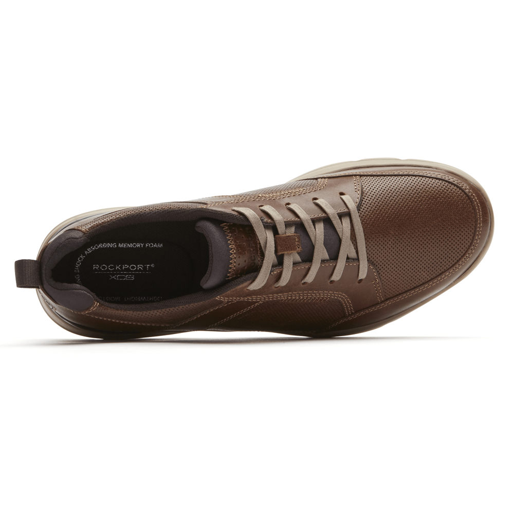 Rockport Joggesko Herre Brune - City Edge Lace-Up - SDQX42618